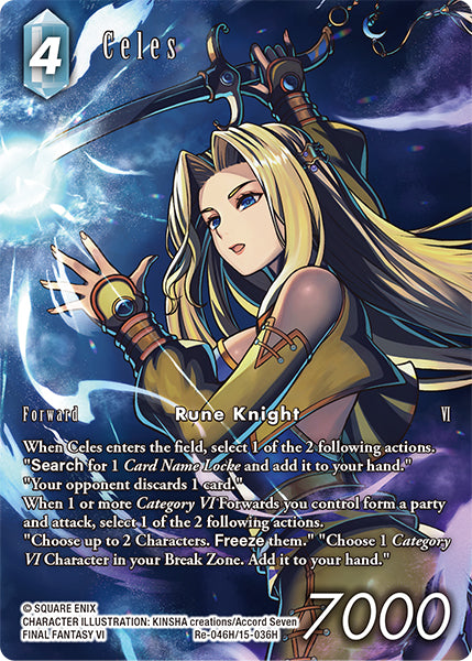 Celes (Re-046H/15-036H) (Legacy collection) Full Art