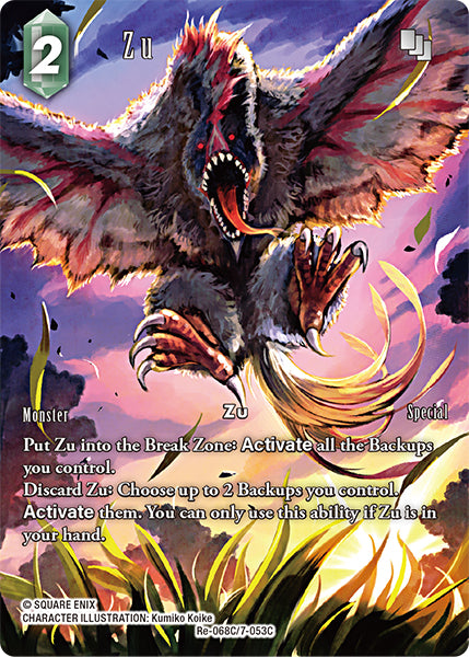 Zu (Re-068C/7-053C) (Legacy collection) Full Art