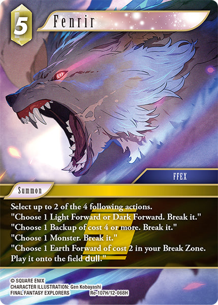 Fenrir (Re-107H/12-068H) (Legacy collection)