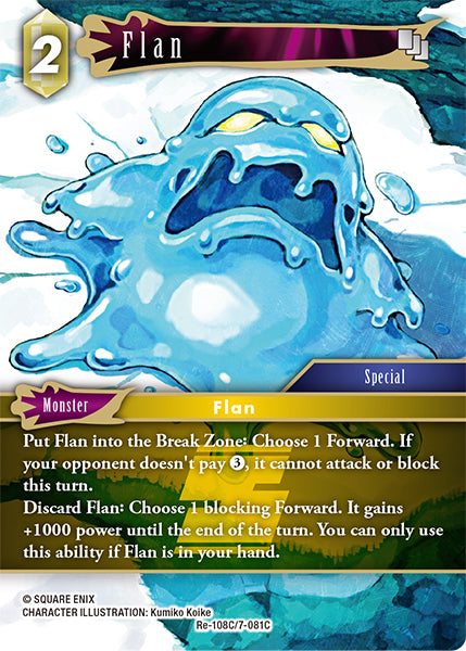 Flan (Re-108C/7-081C) (Legacy collection)