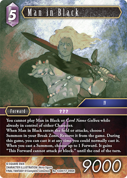 Man in Black (Re-133H/17-096H) (Legacy collection)