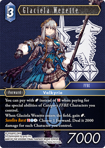 Glaciela Wezette (Re-151L/17-113L) (Legacy collection)