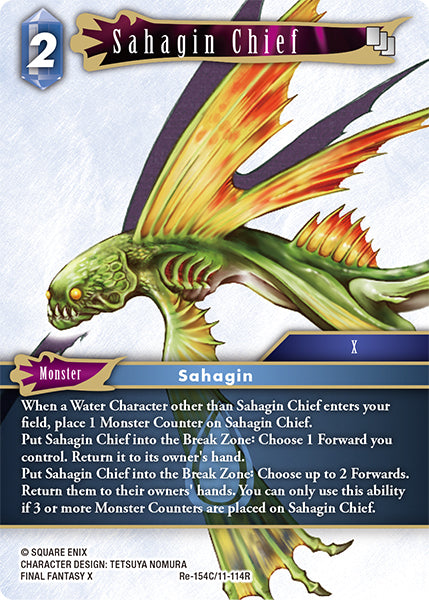 Sahagin Chief (Re-154C/11-114R) (Legacy collection)