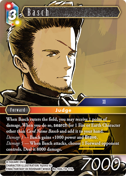 Basch (Re-184L/18-111L) (Legacy collection)