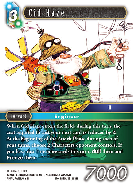 Cid Haze (Re-185H/18-113H) (Legacy collection)