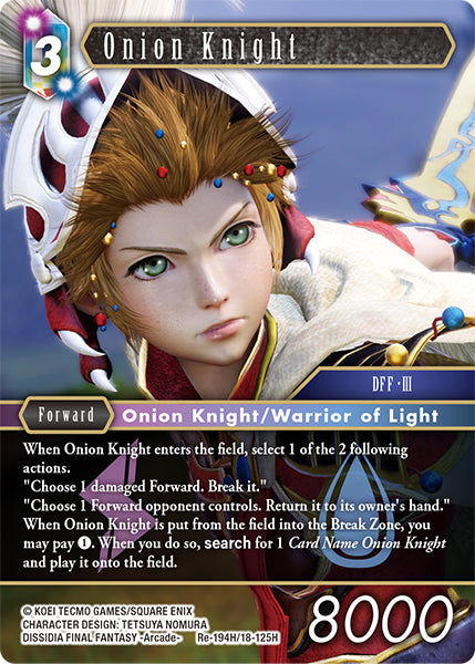 Onion Knight (Re-194H/18-125H) (Legacy collection)
