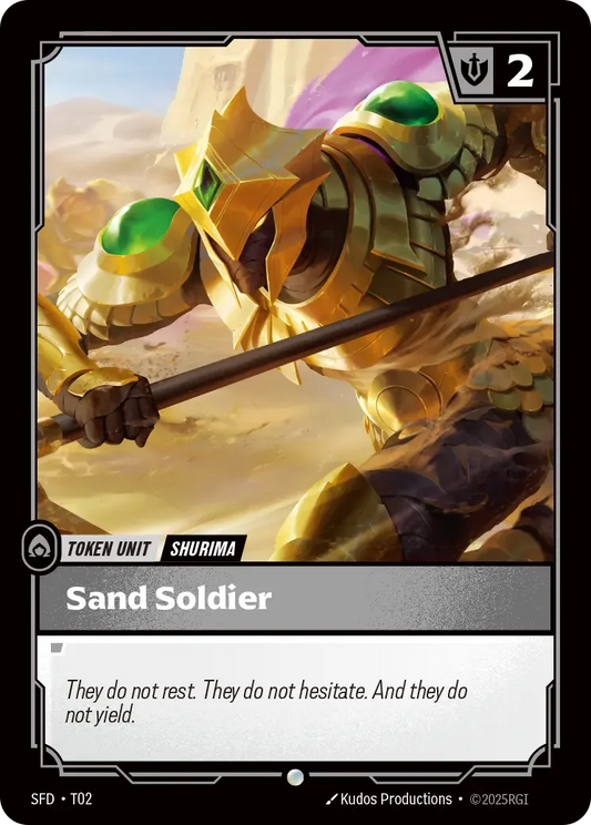Sand Soldier//Buff [SFD - T02]