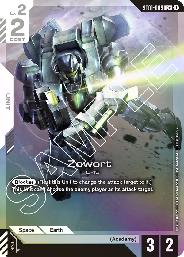 Zowort ST01-009C+ (Starter Deck 01: Heroic Beginnings)