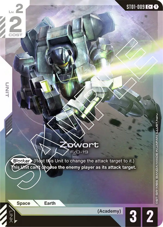 Zowort ST01-009C+ (Starter Deck 01: Heroic Beginnings)
