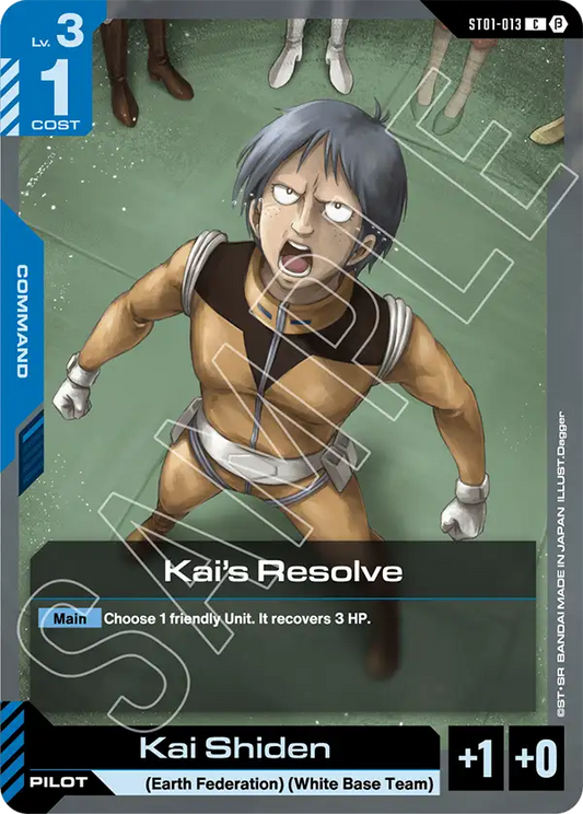 Kai's Resolve ST01-013C (Edition Beta)