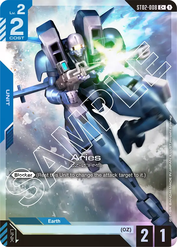 Aries ST02-008C+ (Starter Deck 02: Wings of Advance)