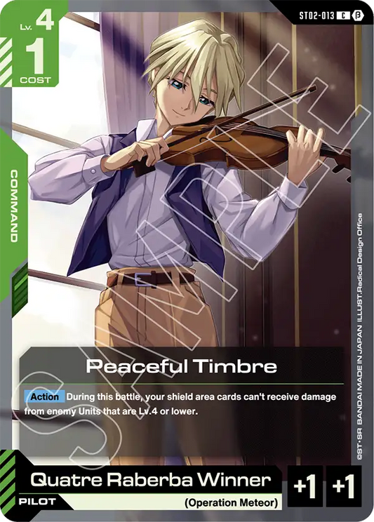 Peaceful Timbre ST02-013C (Edition Beta)