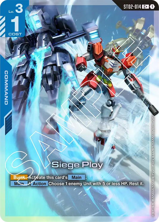Siege Ploy ST02-014C+ (Starter Deck 02: Wings of Advance)