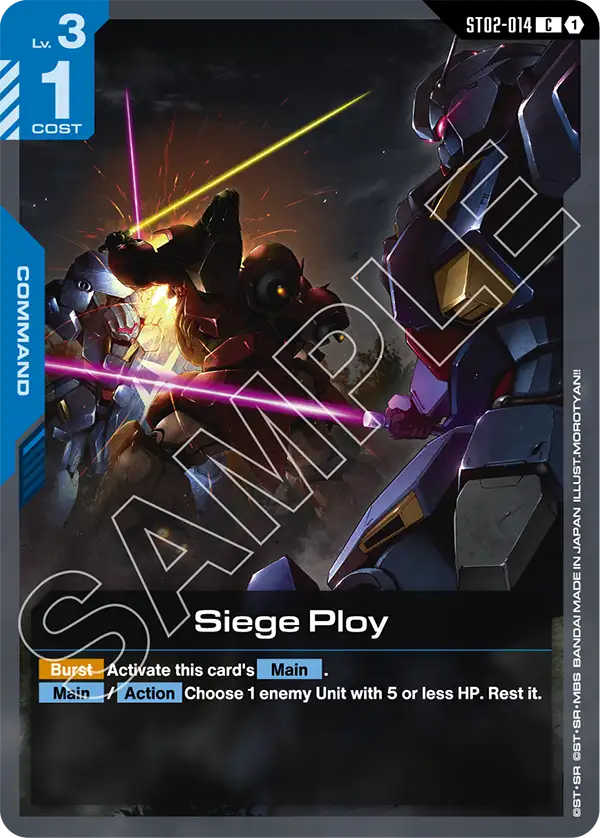 Siege Ploy [ST02-014] [C]