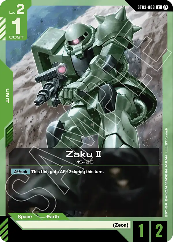 Zaku II ST03-008C (Edition Beta)
