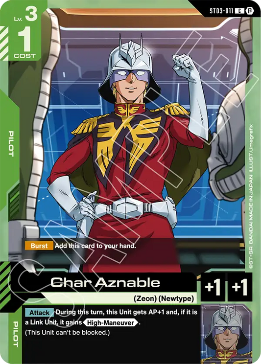 Char Aznable ST03-011C (Edition Beta)