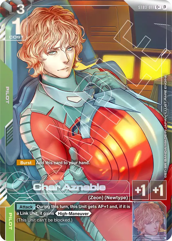 Char Aznable ST03-011C+ (Edition Beta)