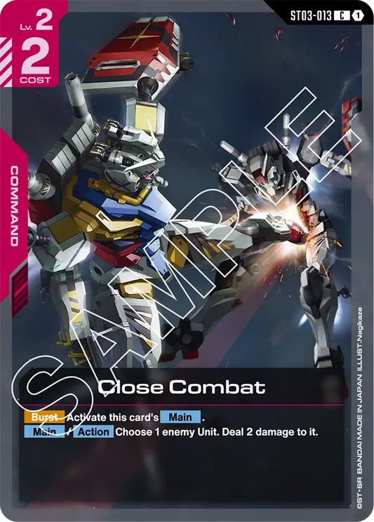 Close Combat ST03-13 ST06