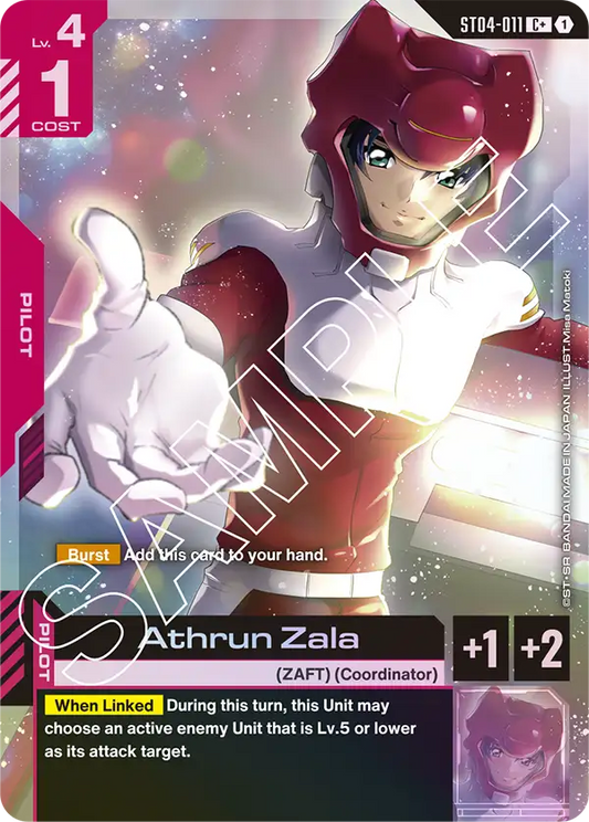 Athrun Zala ST04-011C+ (Starter Deck 04: SEED Strike)