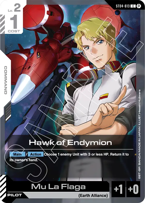 Hawk of Endymion ST04-013C (Edition Beta)