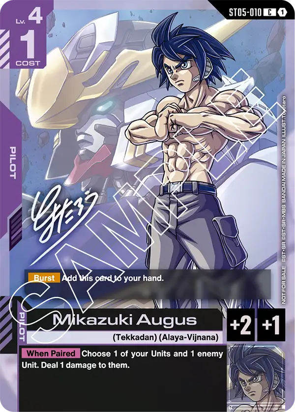 Mikazuki Augus (PROMO) [ST05-010] [C]