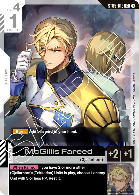 McGillis Fareed ST05-012