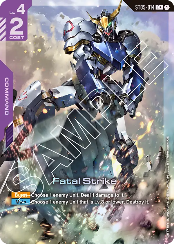Fatal Strike ST05-014 (C+)