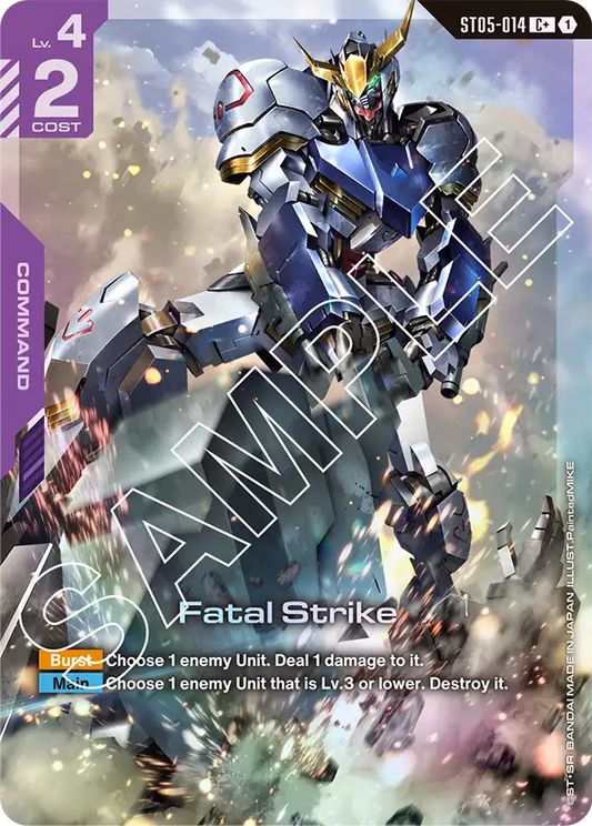 Fatal Strike ST05-014 (C+)