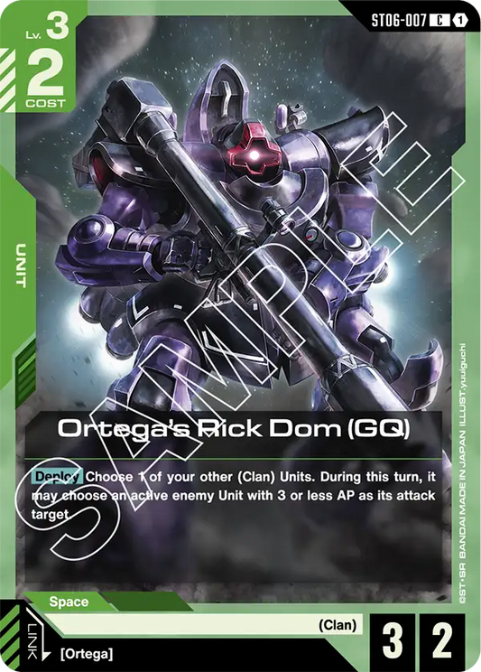 Ortega's Rick Dom (GQ) ST06-007