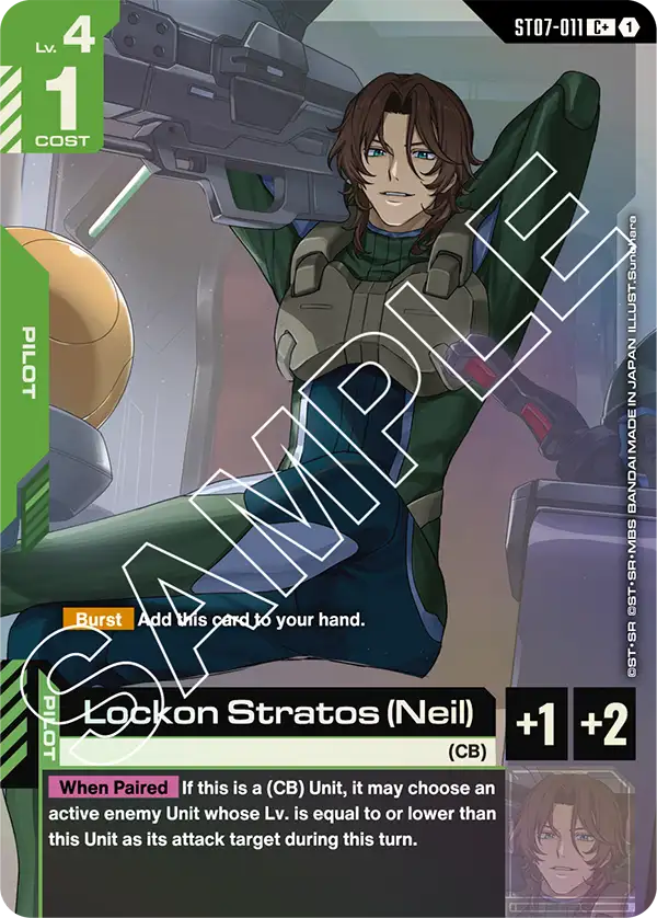 Lockon Stratos (Neil) [ST07-011] [C+]