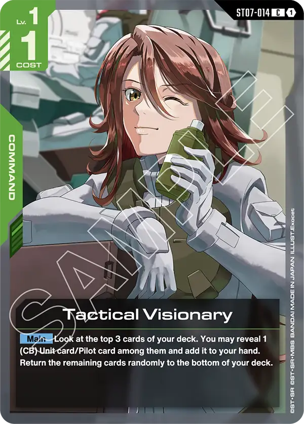 Tactical Visionary [ST07-014] [C]