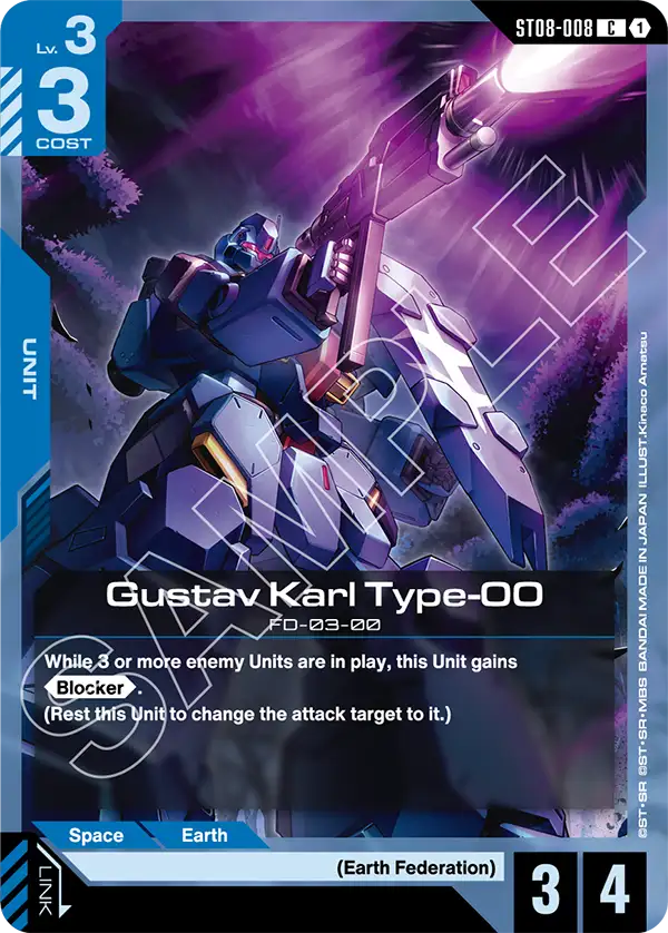 Gustav Karl Type-00 [ST08-008] [C]