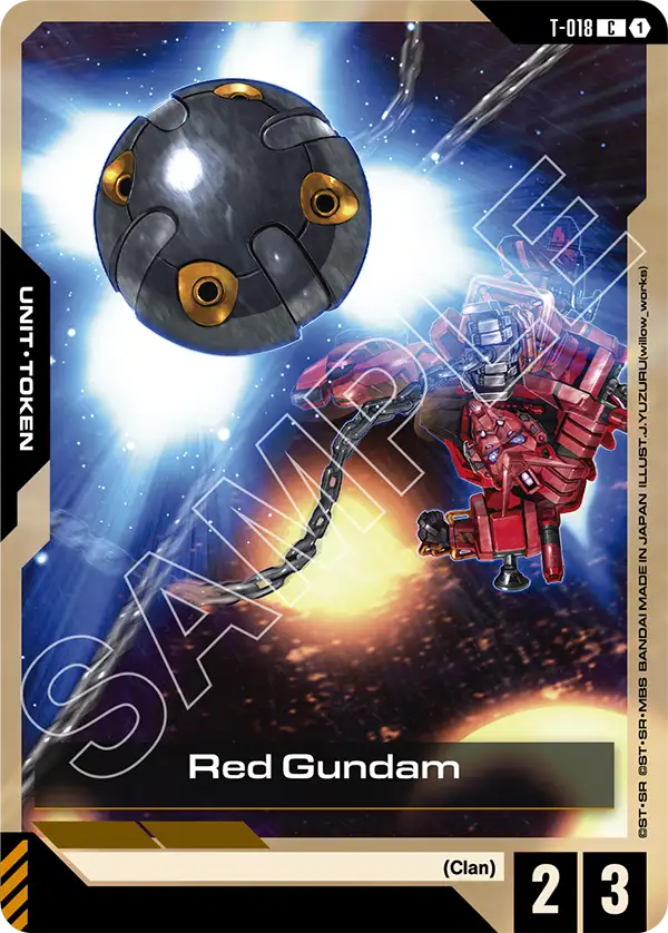 Red Gundam [T-018] [C]