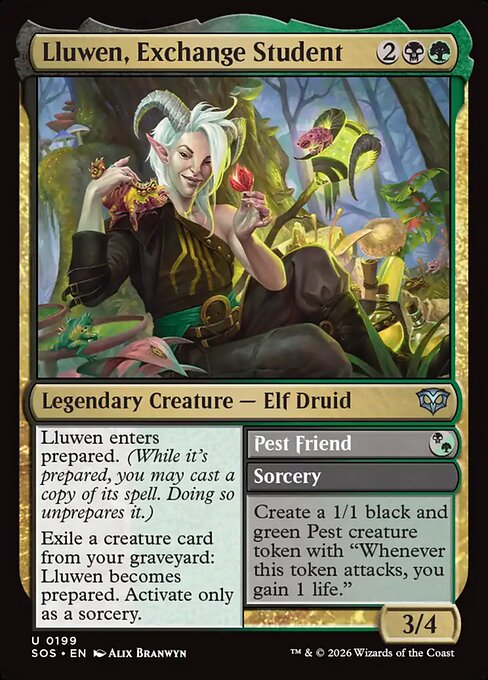 Lluwen, Exchange Student // Pest Friend [SOS-199]