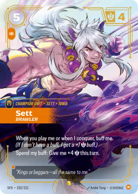 Sett - Brawler ON [SFD-232] [S]