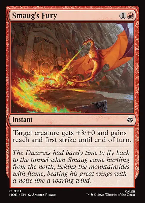 Smaug's Fury [HOB-111] [C]
