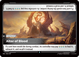 Altar of Blood [UNL-206] [U]