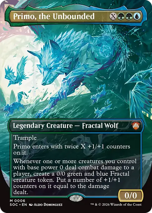 Primo, the Unbounded [SOC-006] [M]