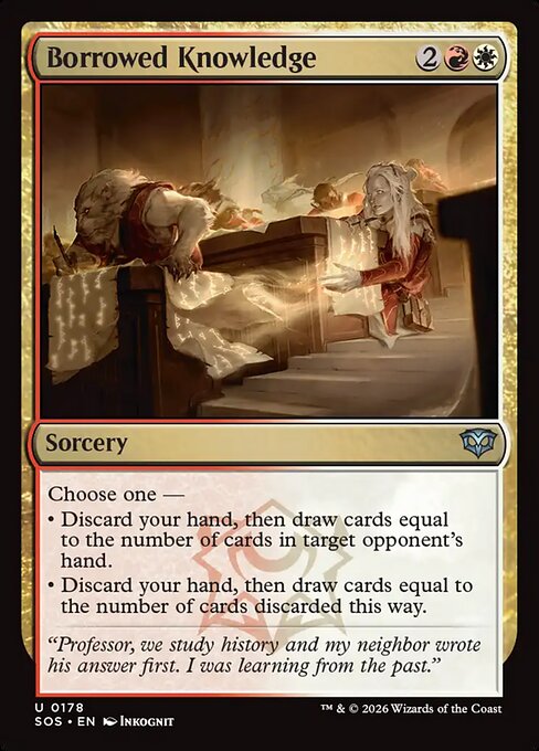 Borrowed Knowledge [SOS-178]