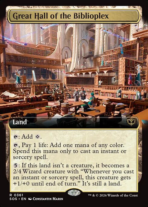 Great Hall of the Biblioplex [SOS-361]