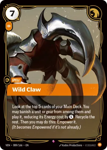 Wild Claw [VEN-089R]