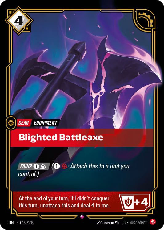 Blighted Battleaxe [UNL-019] [R]