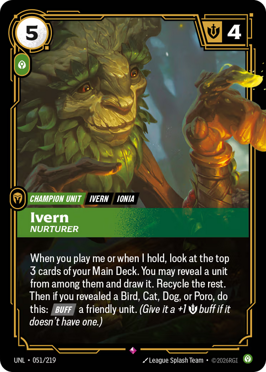 Ivern - Nurturer [UNL-051] [R]