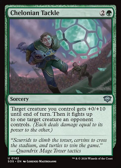 Chelonian Tackle [SOS-142]