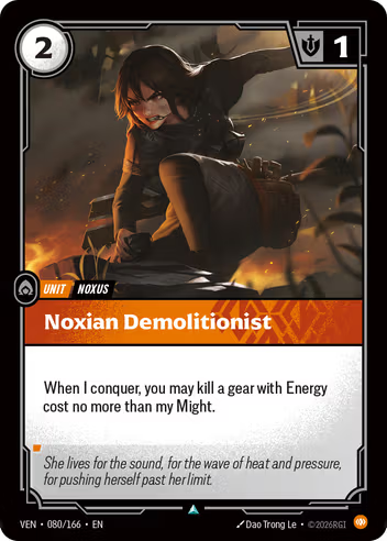Noxian Demolitionist [VEN-080U]