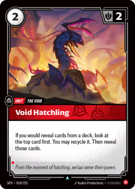 Void Hatchling [SFD-018] [U]