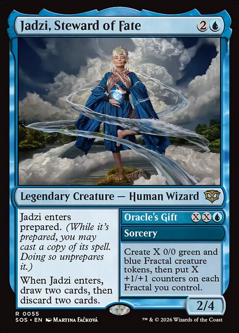 Jadzi, Steward of Fate // Oracle's Gift [SOS-055]