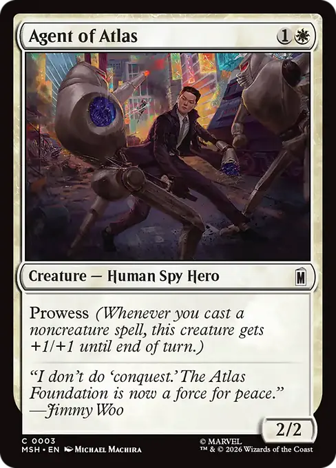 Agent of Atlas [MSH-003] [C]