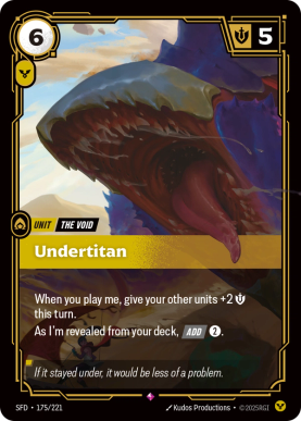 Undertitan [SFD-175] [R]