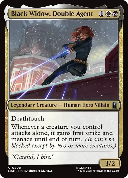 Black Widow, Double Agent [MSH-208] [U]